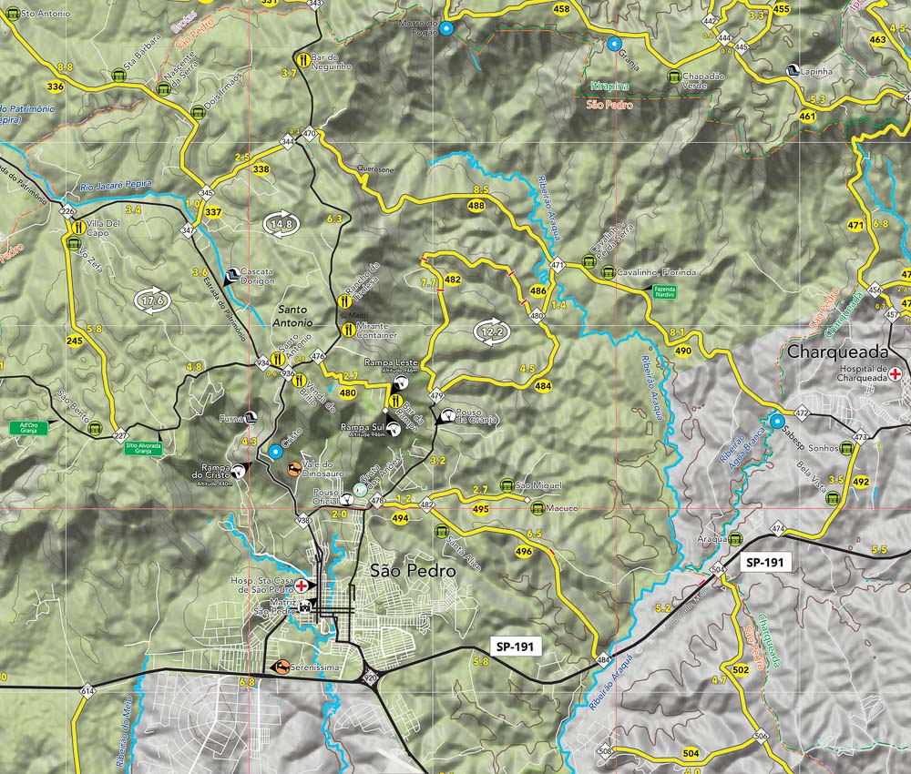 Mapa de Trilhas da Serra do Itaqueri - amostra interna_4web